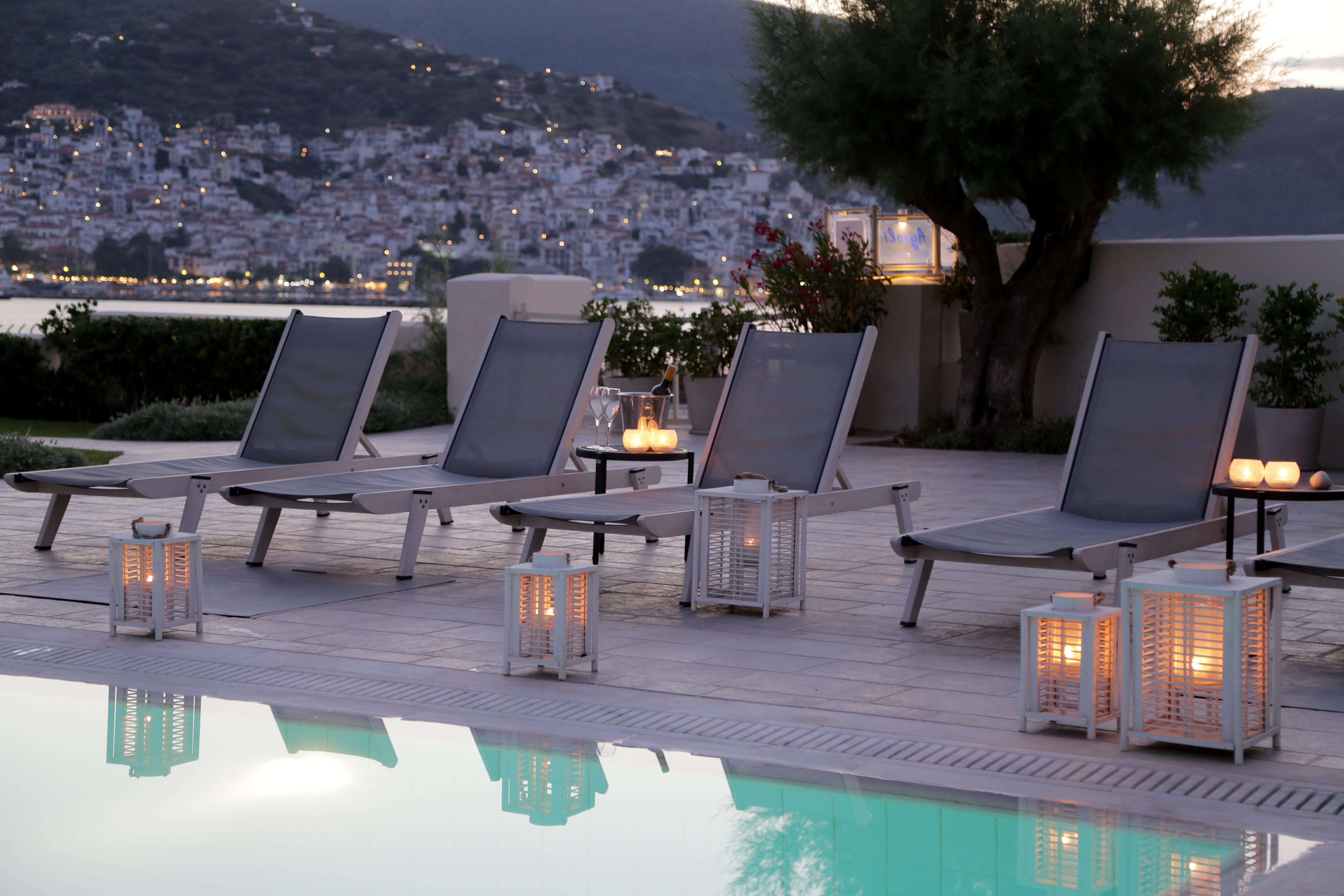 Skopelos Village Hotel Ngoại thất bức ảnh